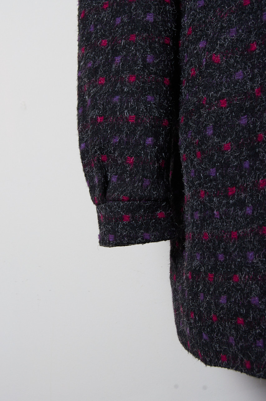 Abrigo vintage ILGWU de lana Talla S/M mujer - Imagen 3