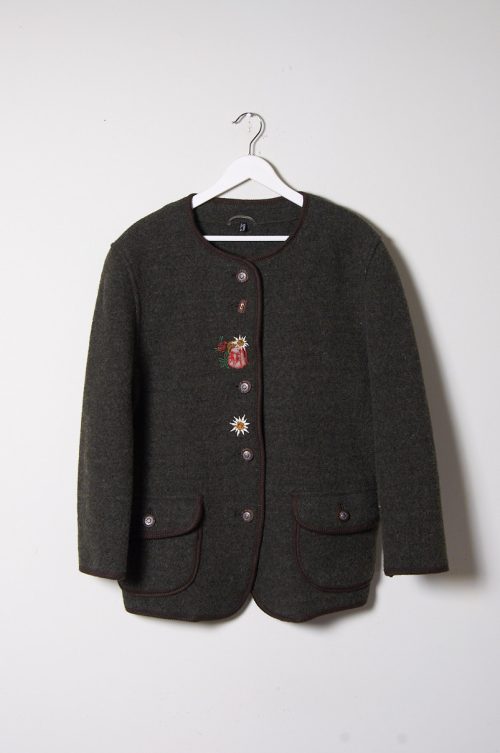 Blazer TRACHTEN de lana y alpaca