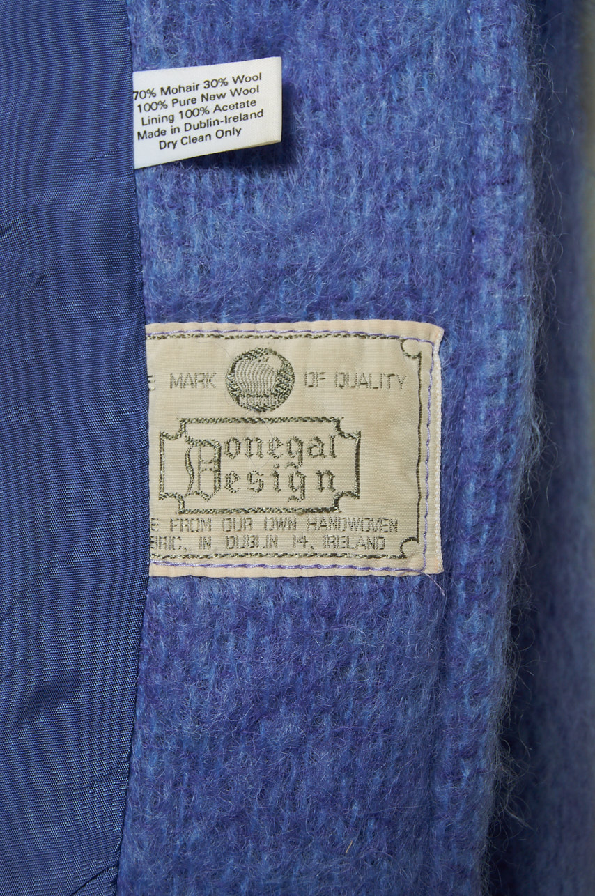 Abrigo de mohair y lana hecho en IRLANDA - Imagen 4