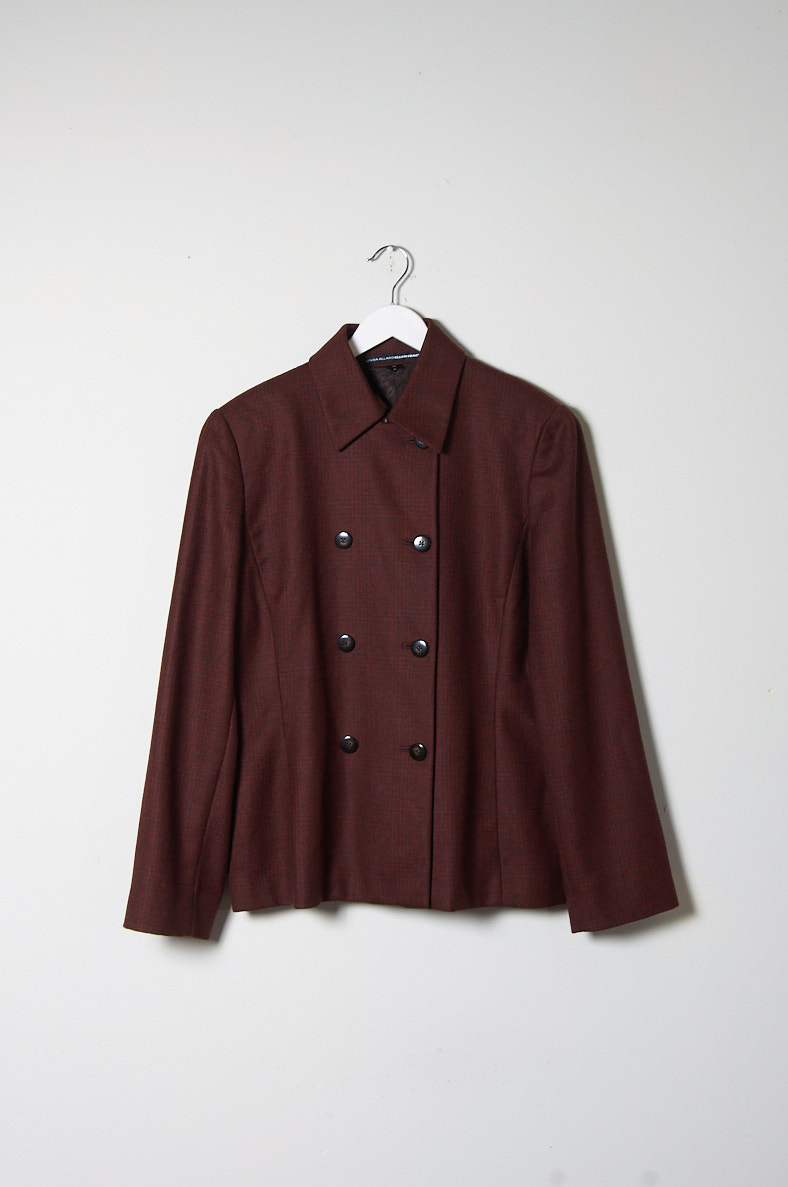 Abrigo de lana Ellen Tracy Talla L mujer