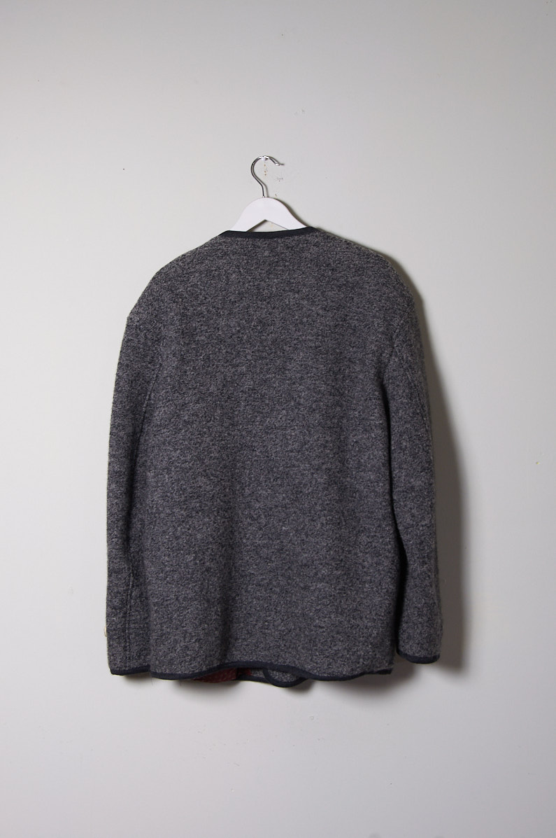 Chaqueta Austriaca de lana y lino talla L/XL - Imagen 4