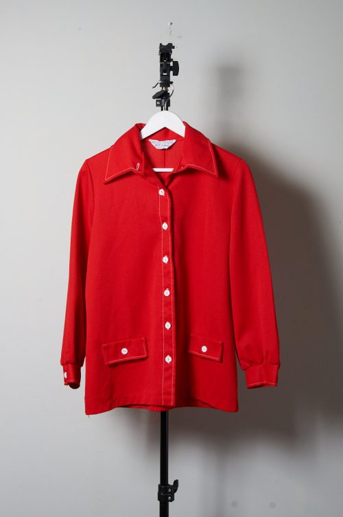 Blusa vintage de los años 70 Talla XS mujer