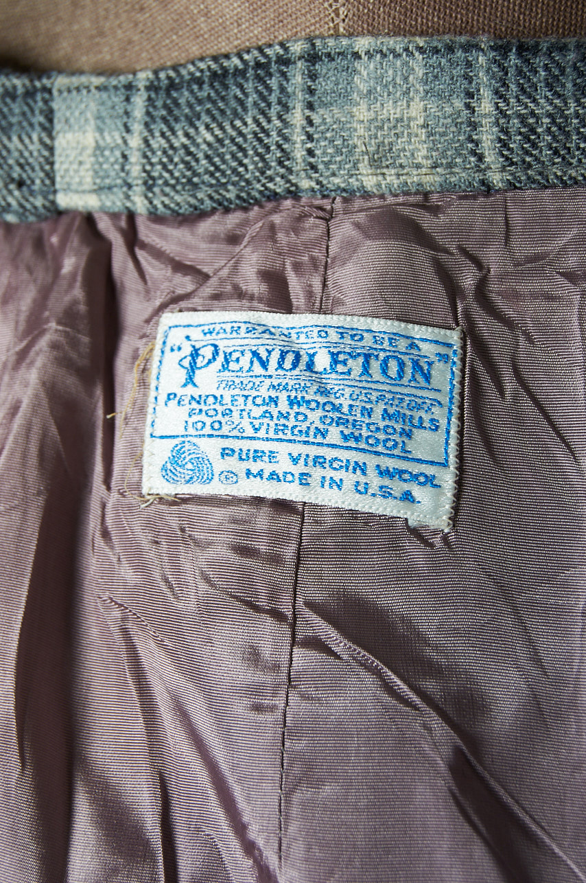 Falda de lana PENDLETON talla L aprox - Imagen 3