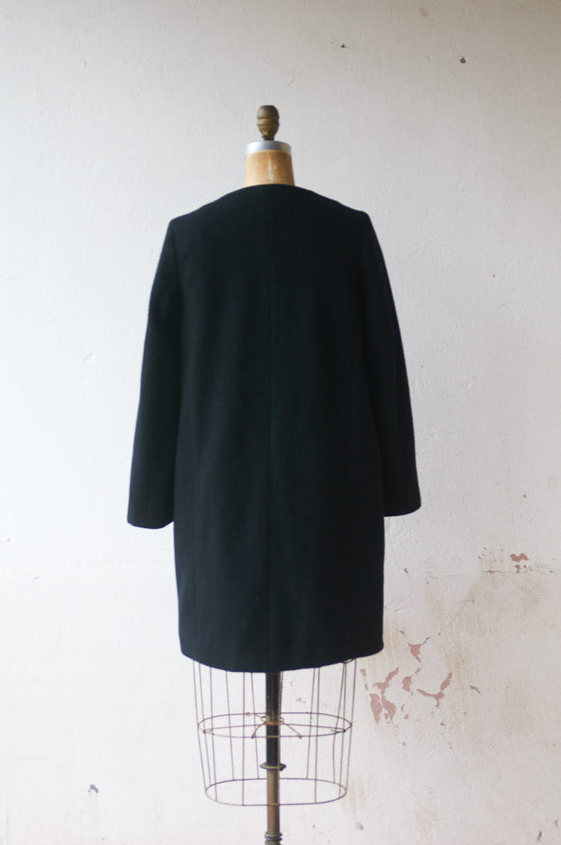 Abrigo japonés Pecolamb 100% lana super 100 Talla XS mujer - Imagen 4
