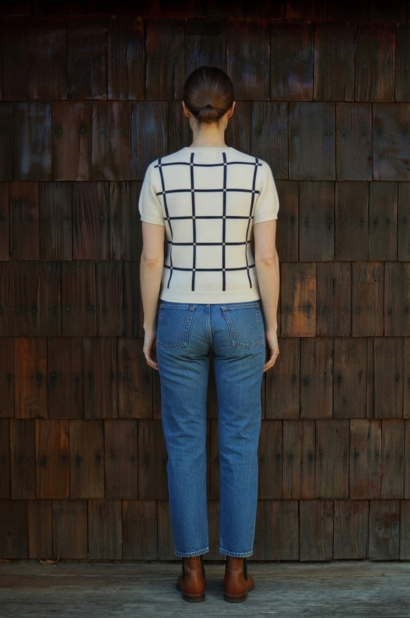 Sweater cachemira talla S o XS mujer - Imagen 2