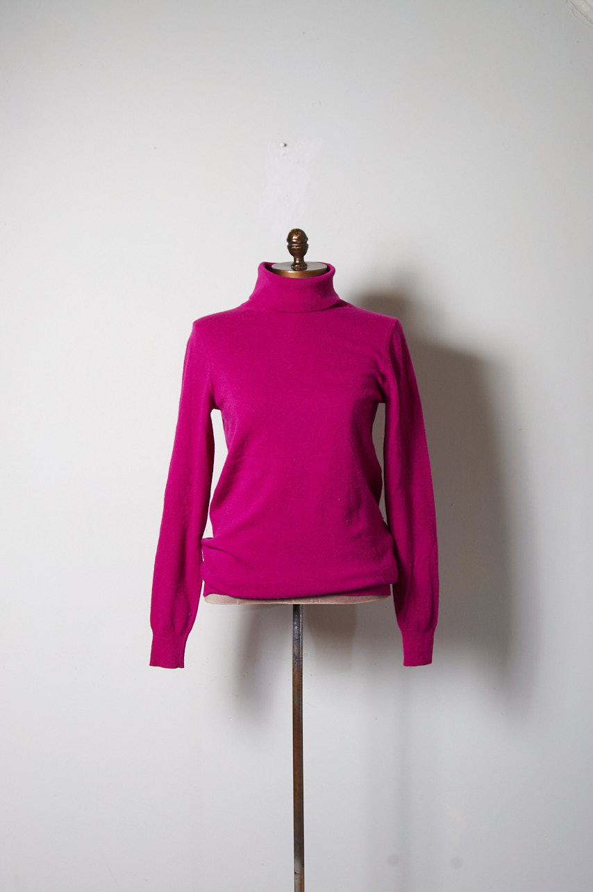 Sweater beneton cuello tortuga de lana talla M