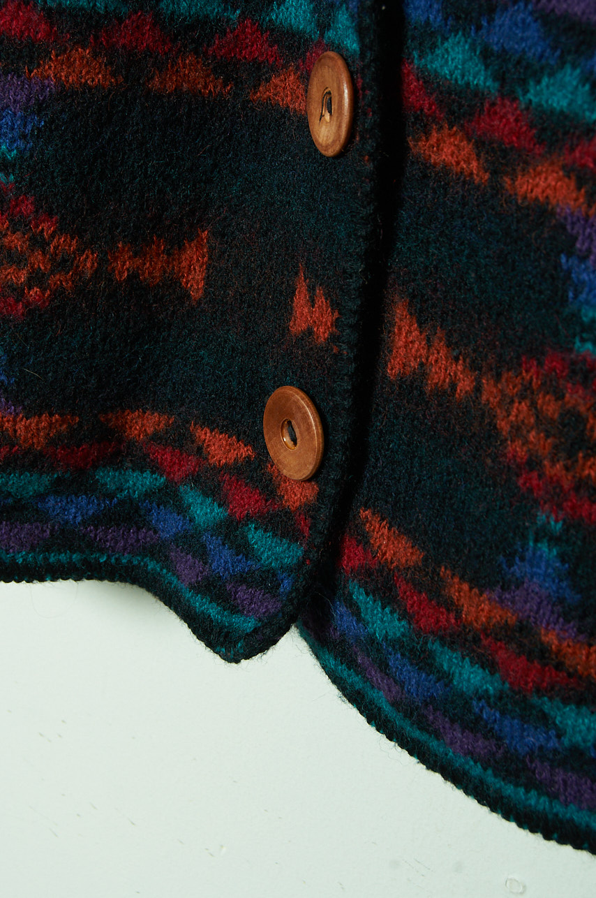 Cardigan vintage de lana con diseño FOLK - Imagen 5