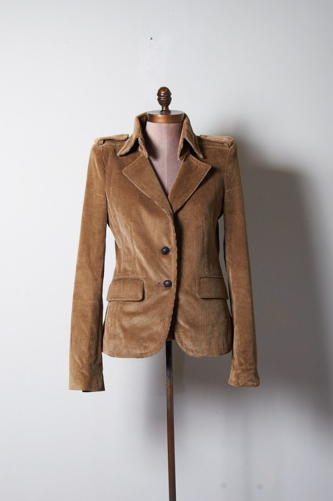 Blazer de cotele talla S