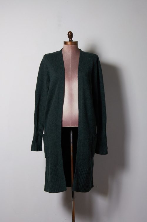 Tapado de lana merino extra fina Talla S oversize mujer