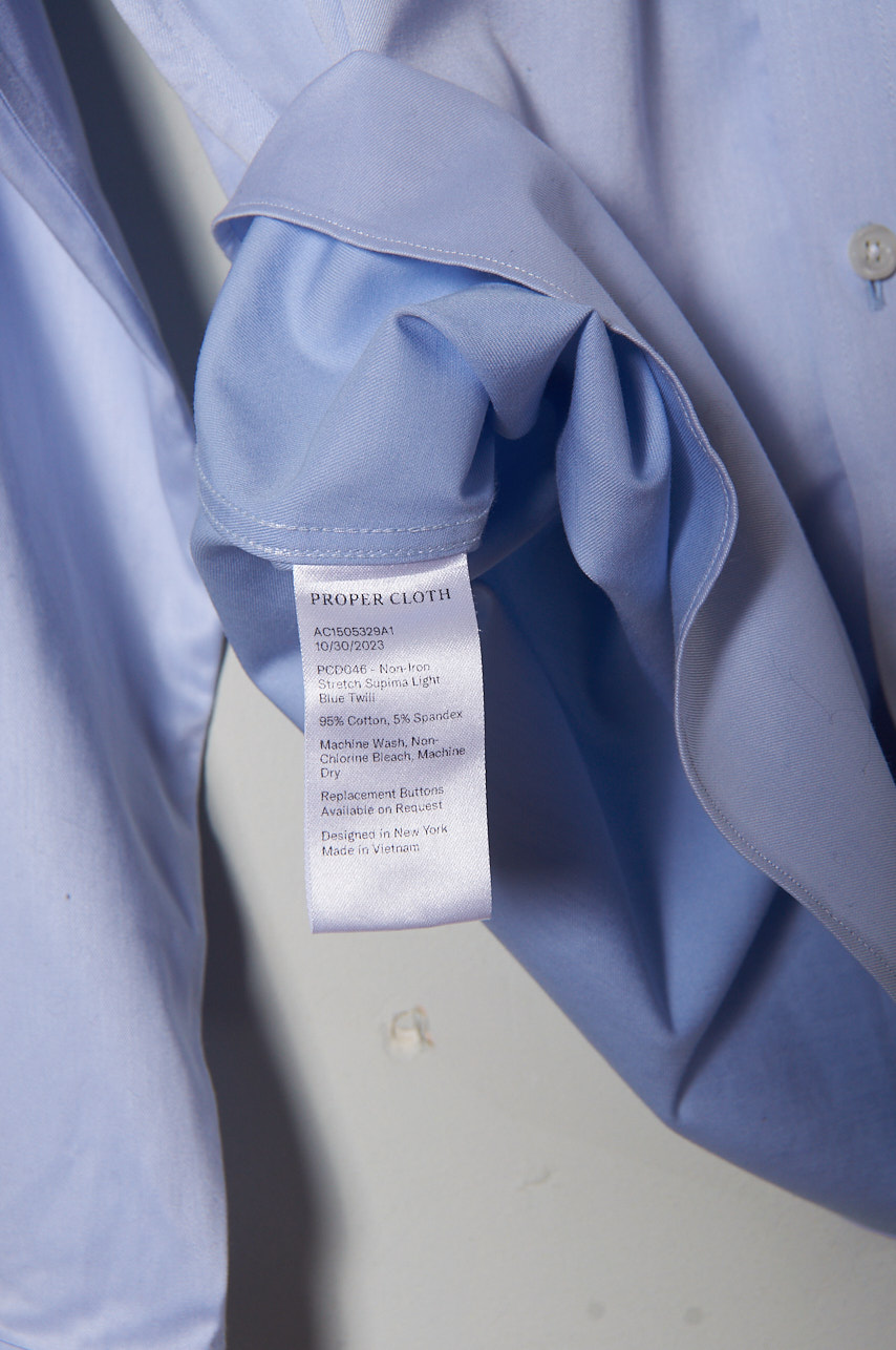 Camisa Proper Cloth Talla L hombre - Imagen 4