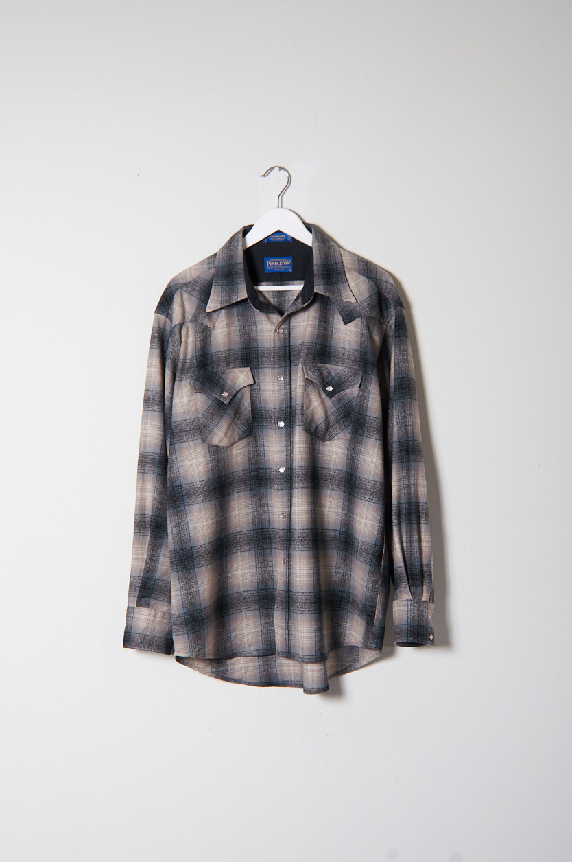 Camisa de lana Pendleton "Western Canyon Shirt" talla L