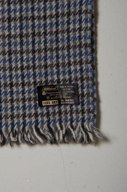 Bufanda vintage de lana UK