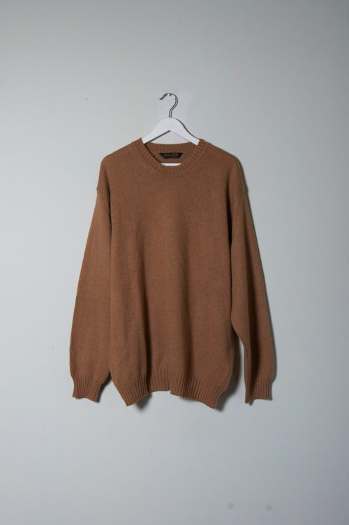 Sweater de pelo de camelllo talla 54 hombre