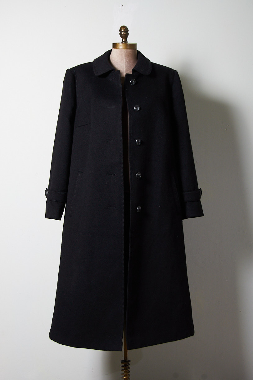 Abrigo de lana talla M holgada - Imagen 10