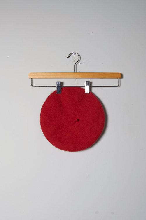 Boina vintage de lana afieltrada