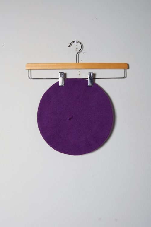 Boina vintage de lana afieltrada