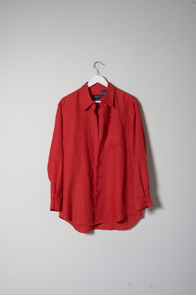 Blusa vintage de lino Irlandés Talla M mujer