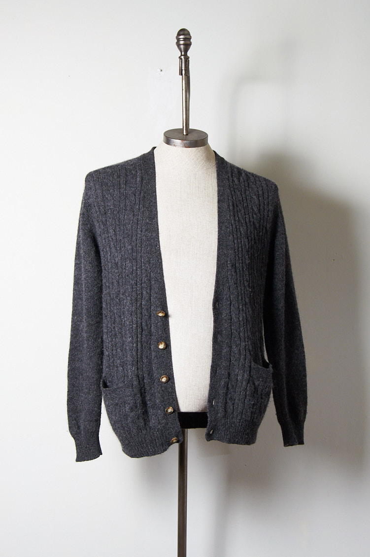 Cardigan de lana Manhattan talla M hombre - Imagen 5