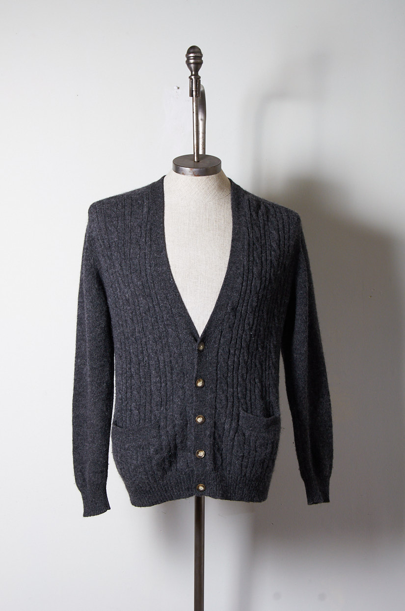 Cardigan de lana Manhattan talla M hombre - Imagen 3