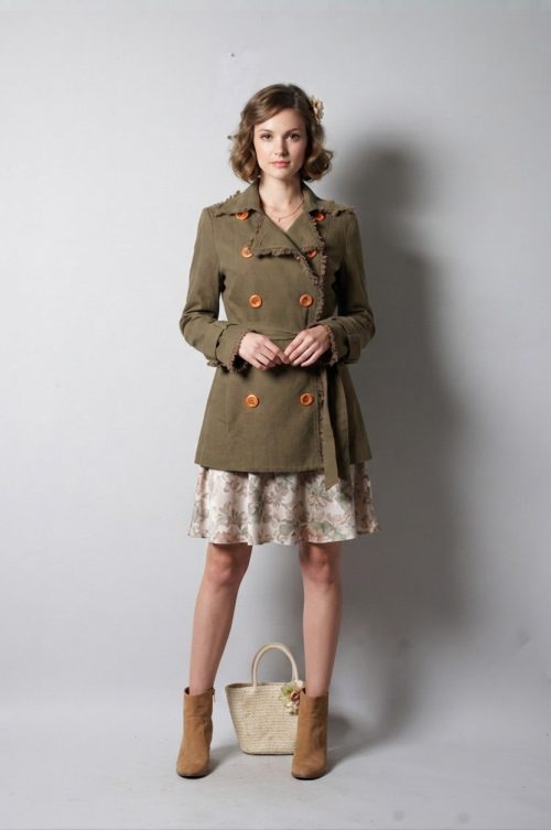Chaqueta liviana de lona japonesa talla XS