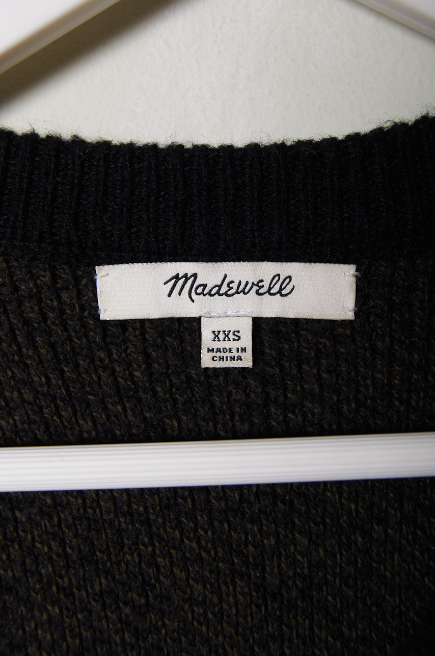 Sweater Madewell Talla XXS oversize mujer - Imagen 3