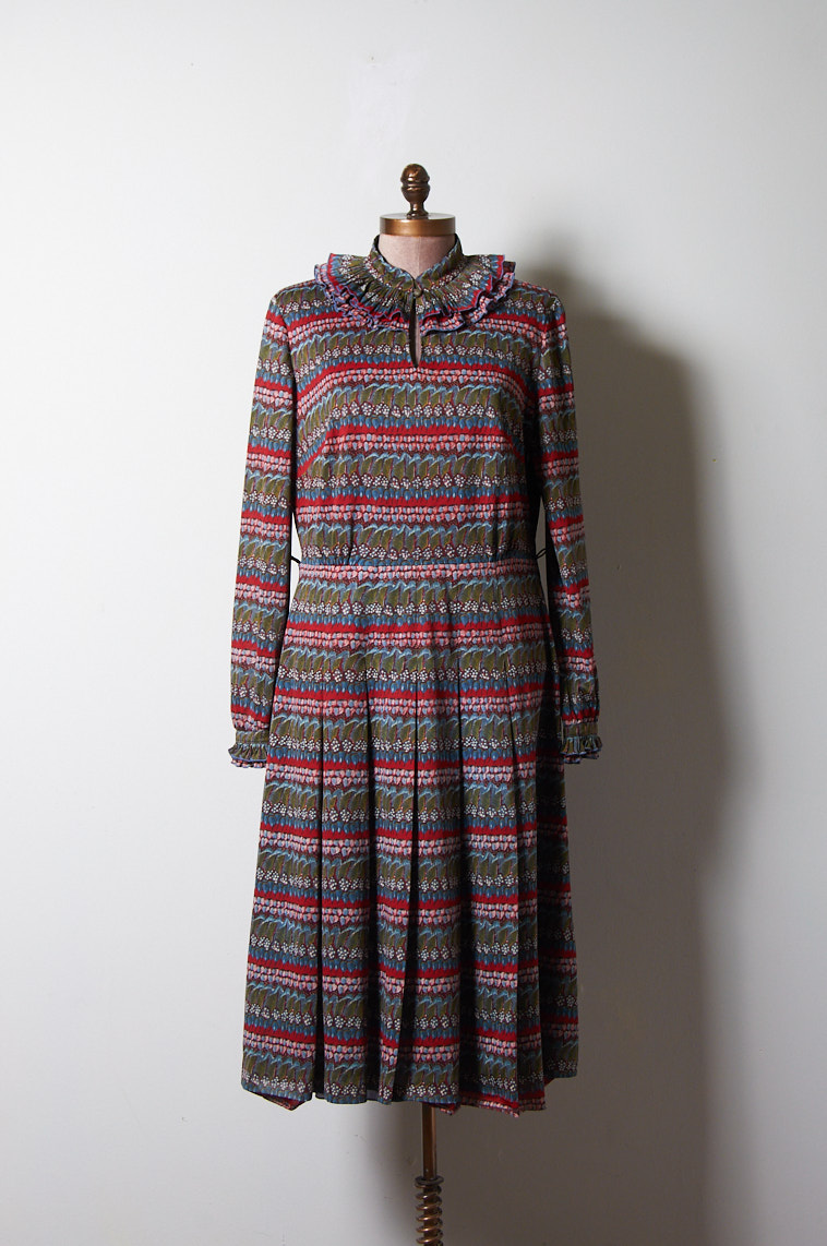 Vestido vintage alemán del 1970 talla M - Imagen 2