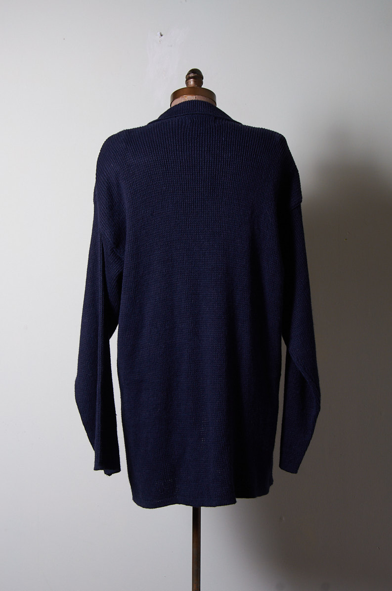 Sweater cárdigan doble abotonado XL Julie Martin - Imagen 3