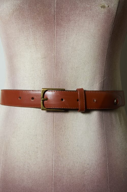 Cinturon de cuero vintage  hecho en Australia