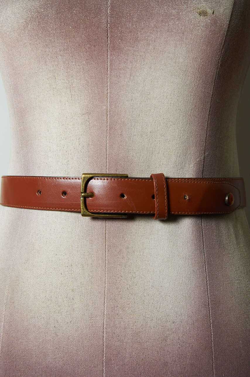 Cinturon de cuero vintage hecho en Australia