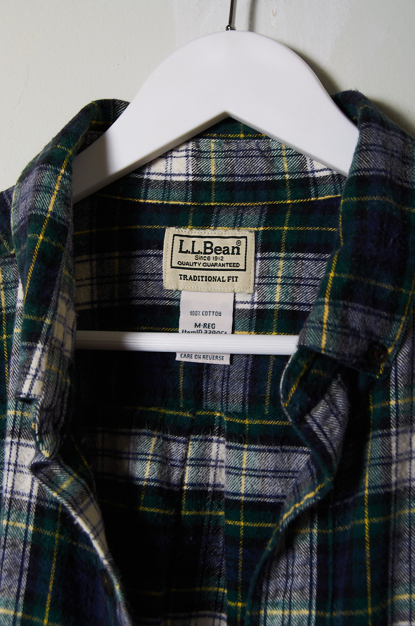 Camisa vintage de algodón L.L.Bean Talla M hombre - Imagen 2