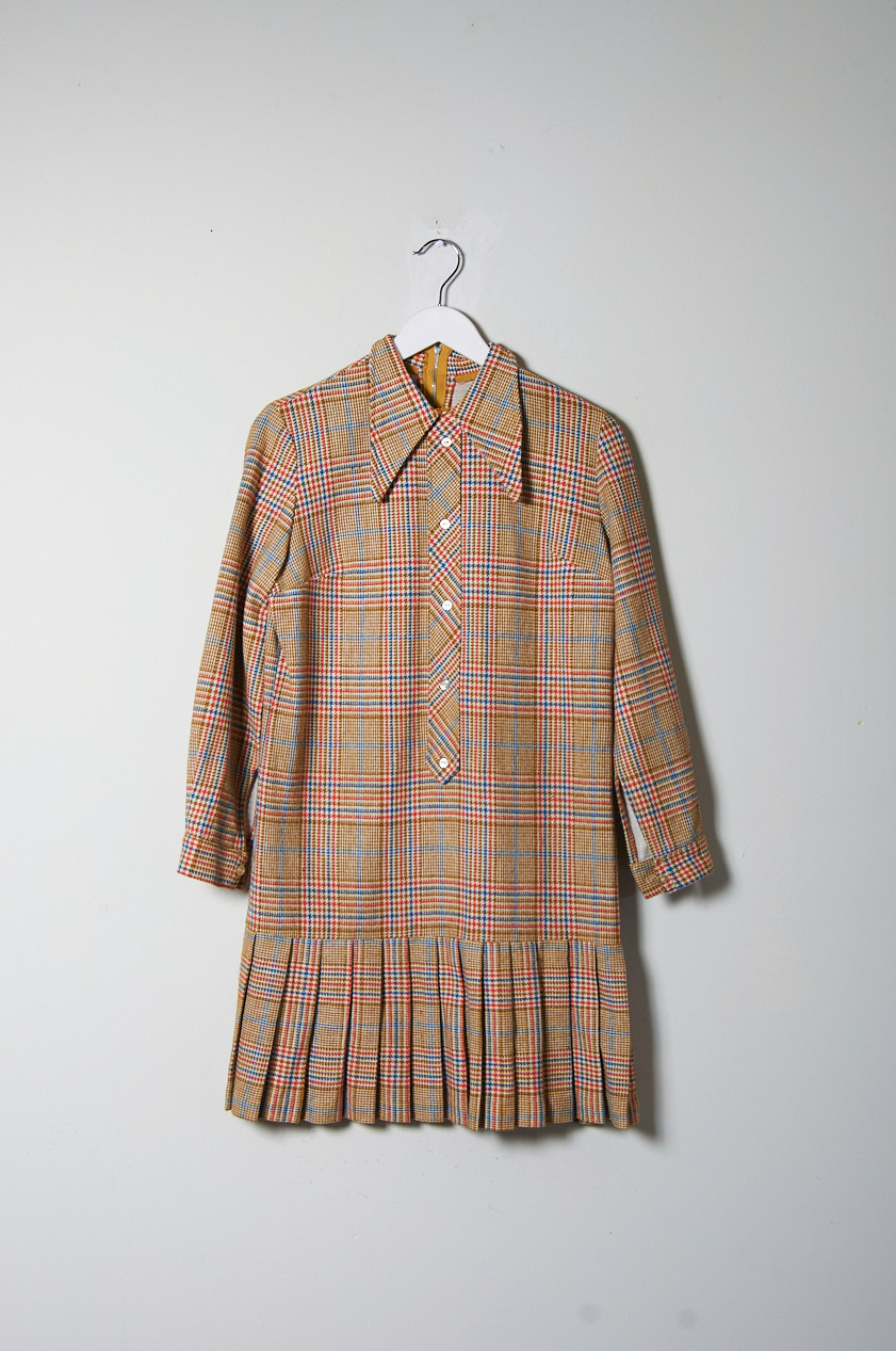 Vestido vintage del 1960 talla S o M entallado