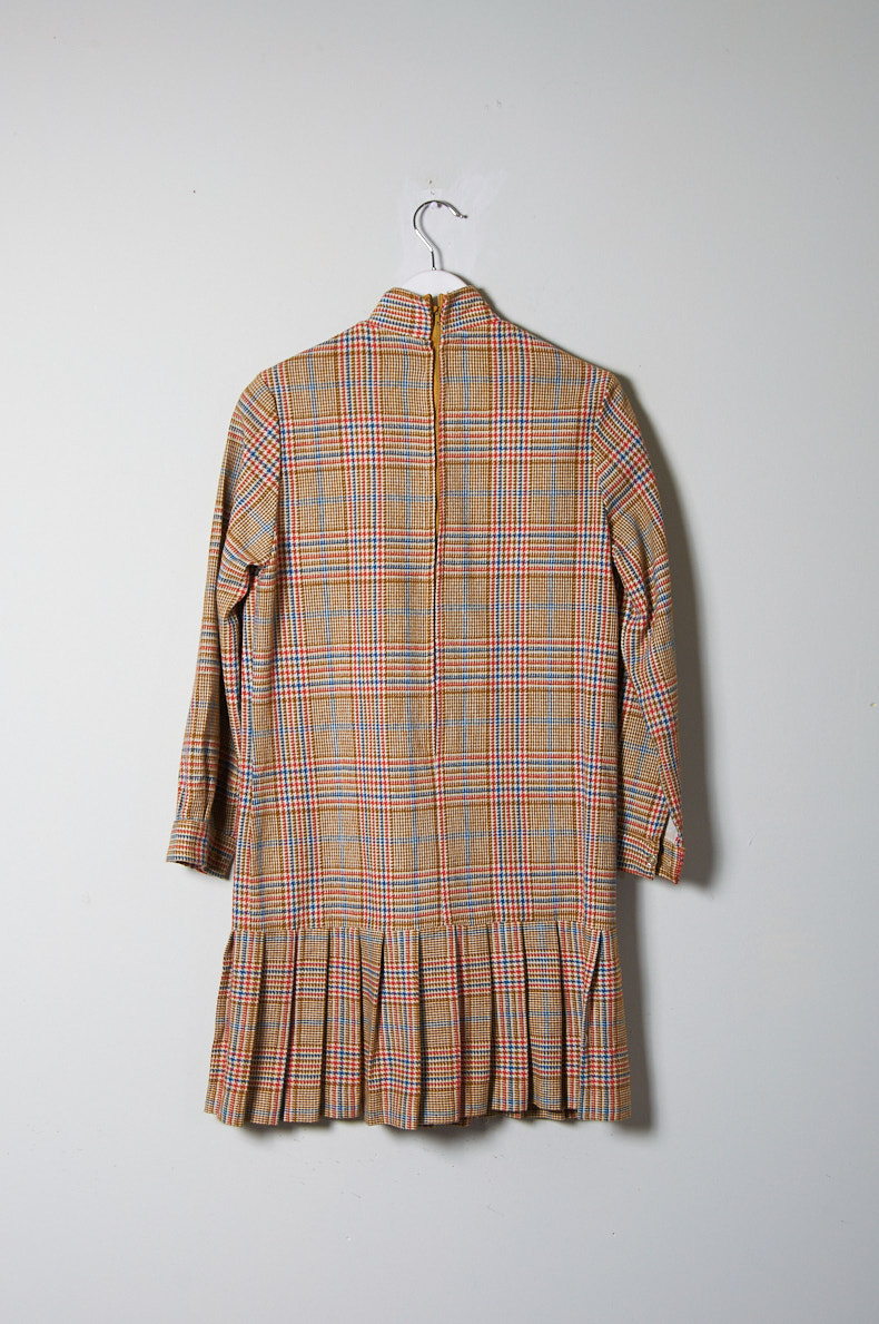 Vestido vintage del 1960 talla S o M entallado - Imagen 4