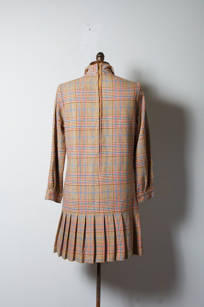 Vestido vintage del 1960 talla S o M entallado - Imagen 9