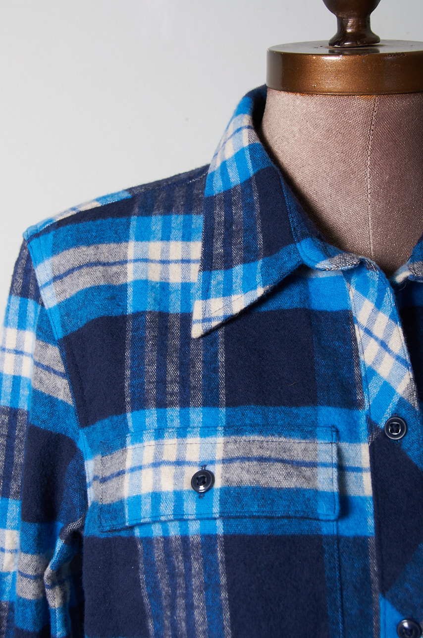 Camisa con bolsillos talla M mujer LL Bean CHAMOIS - Imagen 3