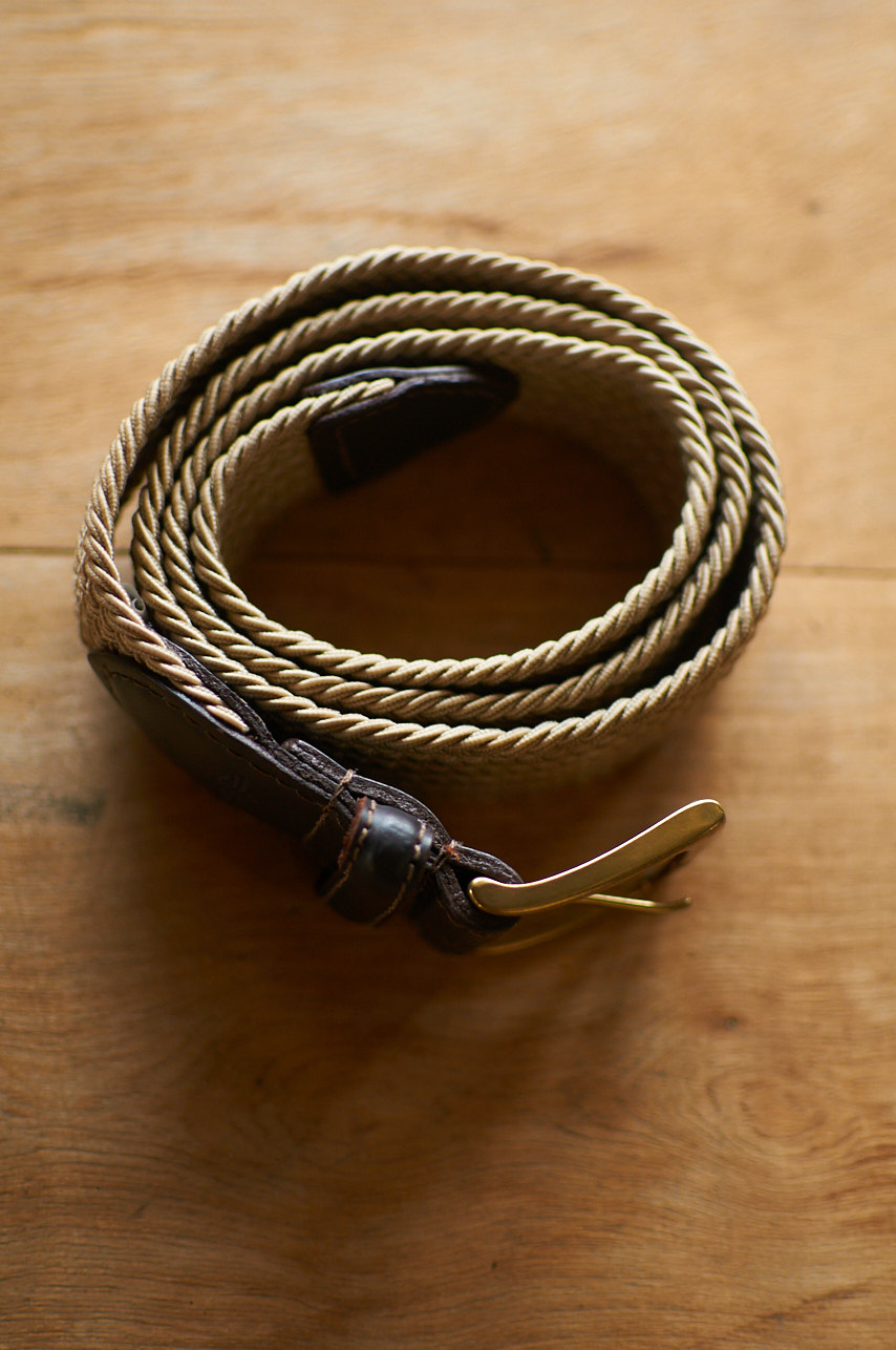 Cinturón vintage de cuero y elasticado Dockers - Imagen 4