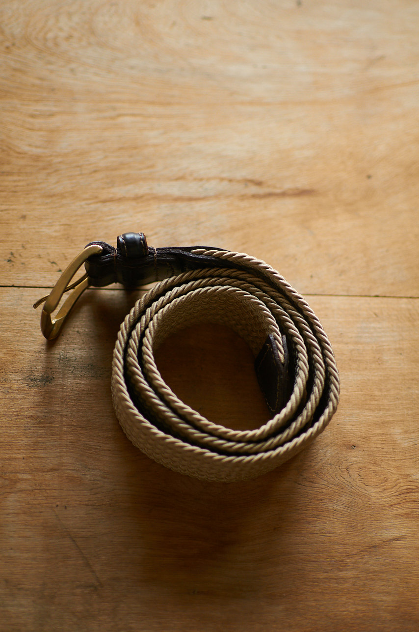 Cinturón vintage de cuero y elasticado Dockers - Imagen 3