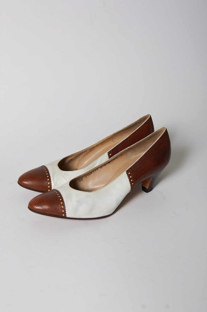 Zapato SALVATORE FERRAGAMO hechos en Italia Nº7 1/2 - Imagen 2