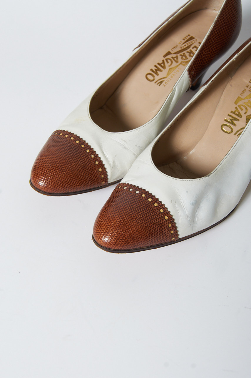 Zapato SALVATORE FERRAGAMO hechos en Italia Nº7 1/2 - Imagen 4