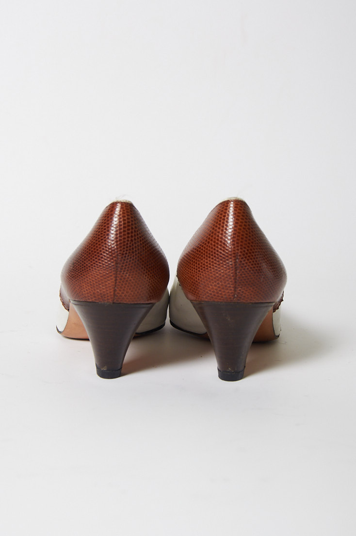 Zapato SALVATORE FERRAGAMO hechos en Italia Nº7 1/2 - Imagen 6