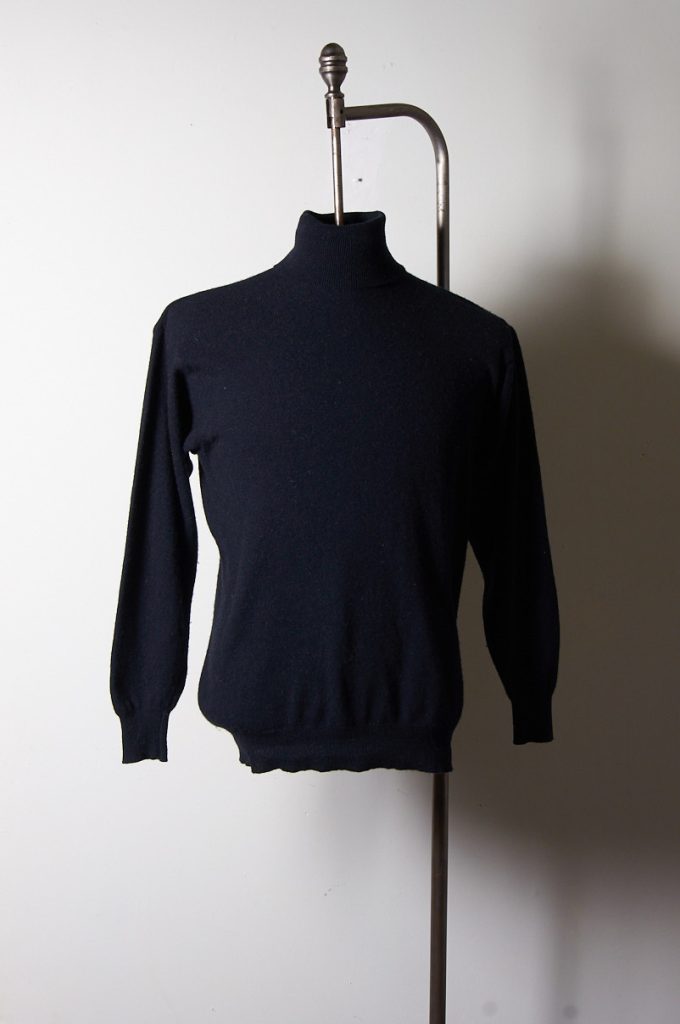 Suéter de lana de cuello alto Colono Talla L hombre