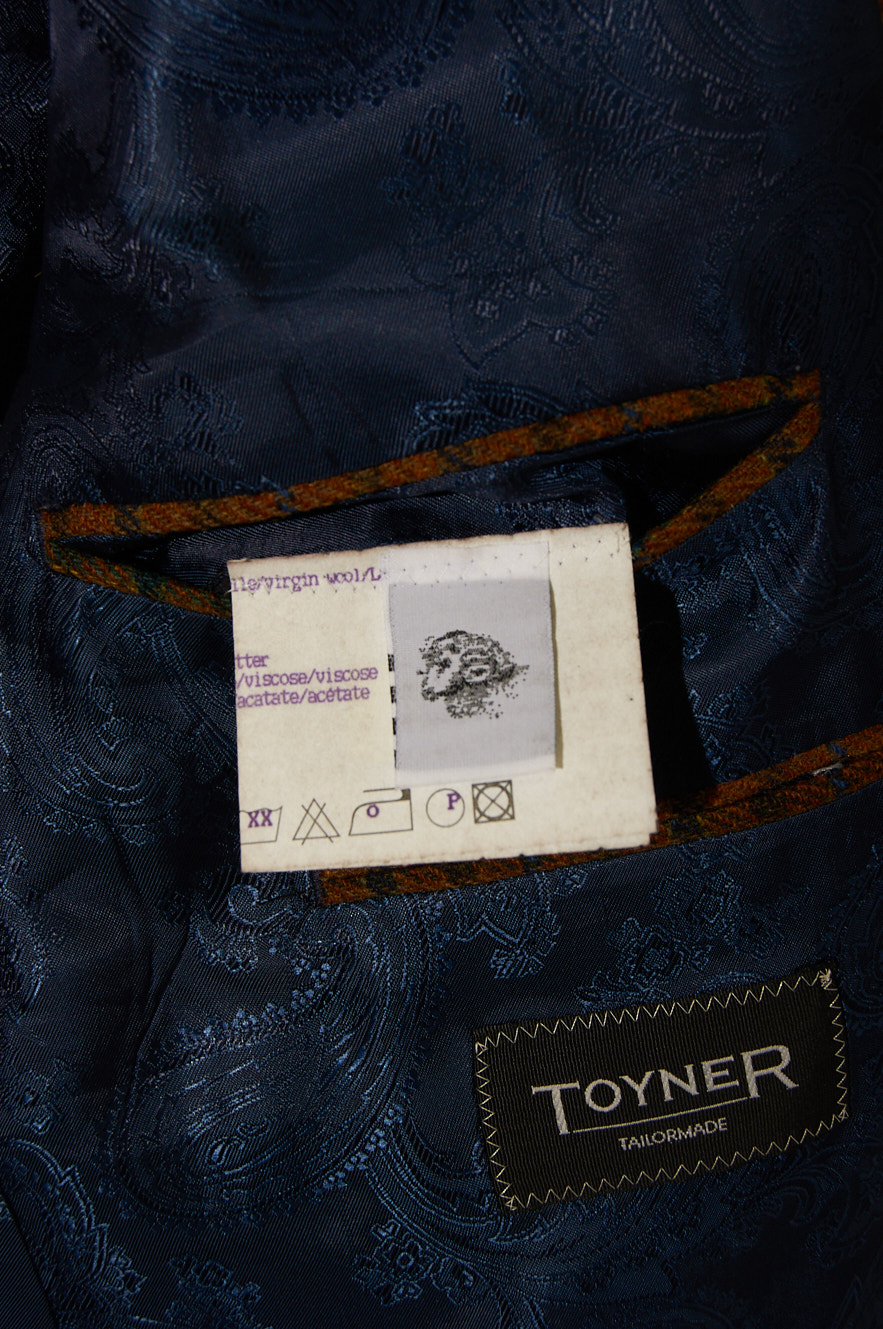 Blazer 100% lana con paño de lana Lanificio Bottoli talla M holgado o L - Imagen 6