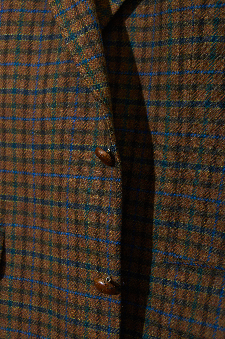 Blazer 100% lana con paño de lana Lanificio Bottoli talla M holgado o L - Imagen 7