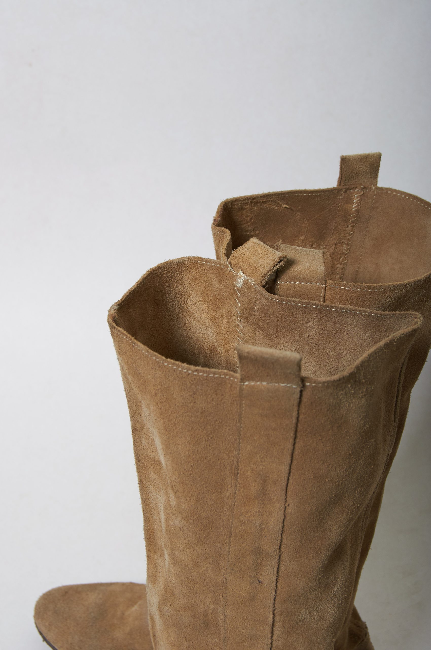 Botas vintage de gamuza hecha en España Nº 39 - Imagen 2