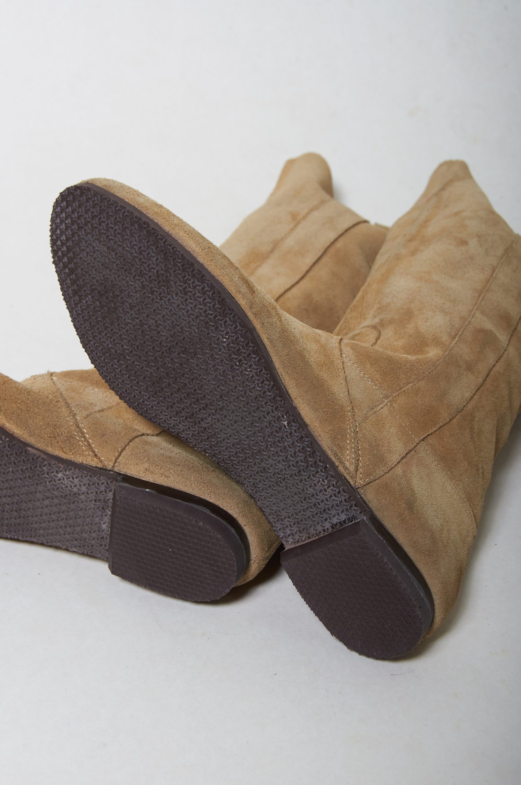 Botas vintage de gamuza hecha en España Nº 39 - Imagen 4