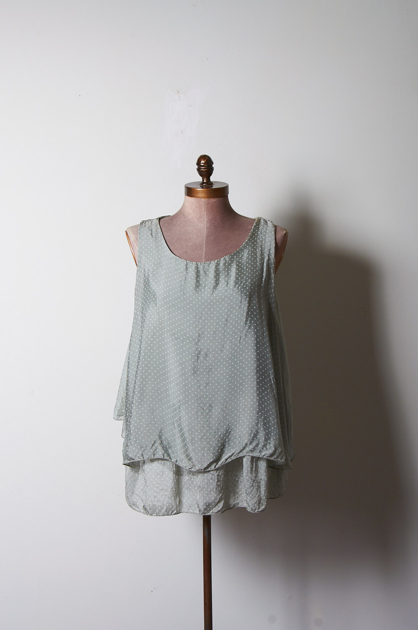 Blusa de seda natural multitalla - Imagen 5