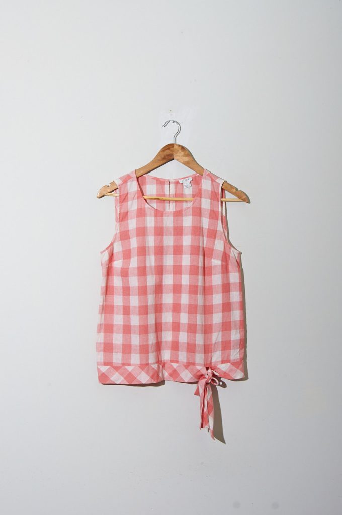 Blusa JCREW de lino y algodón talla 4