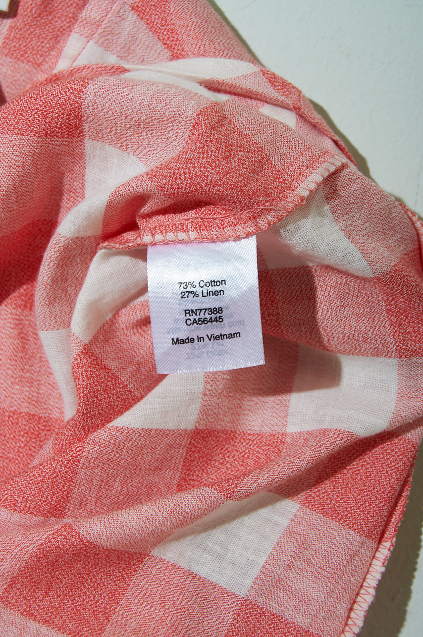 Blusa JCREW de lino y algodón talla 4 - Imagen 5