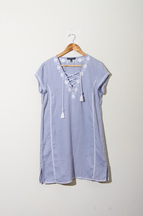 Vestido de lino CHARTER CLUB talla M