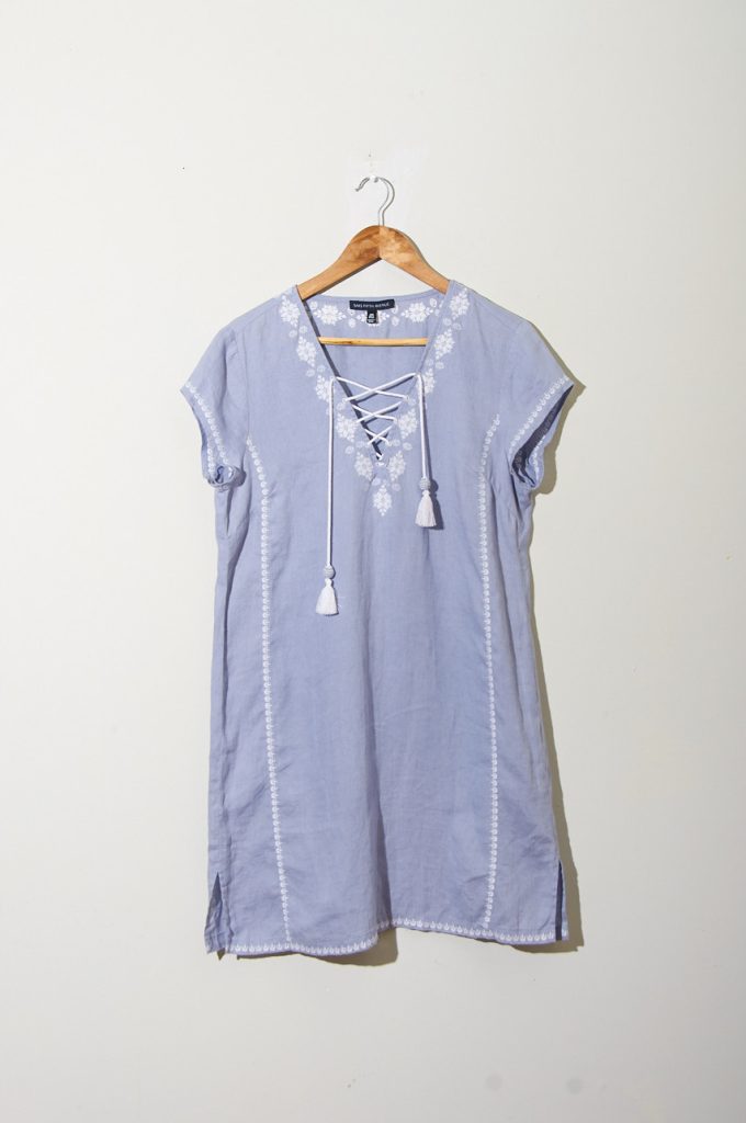 Vestido de lino CHARTER CLUB talla M