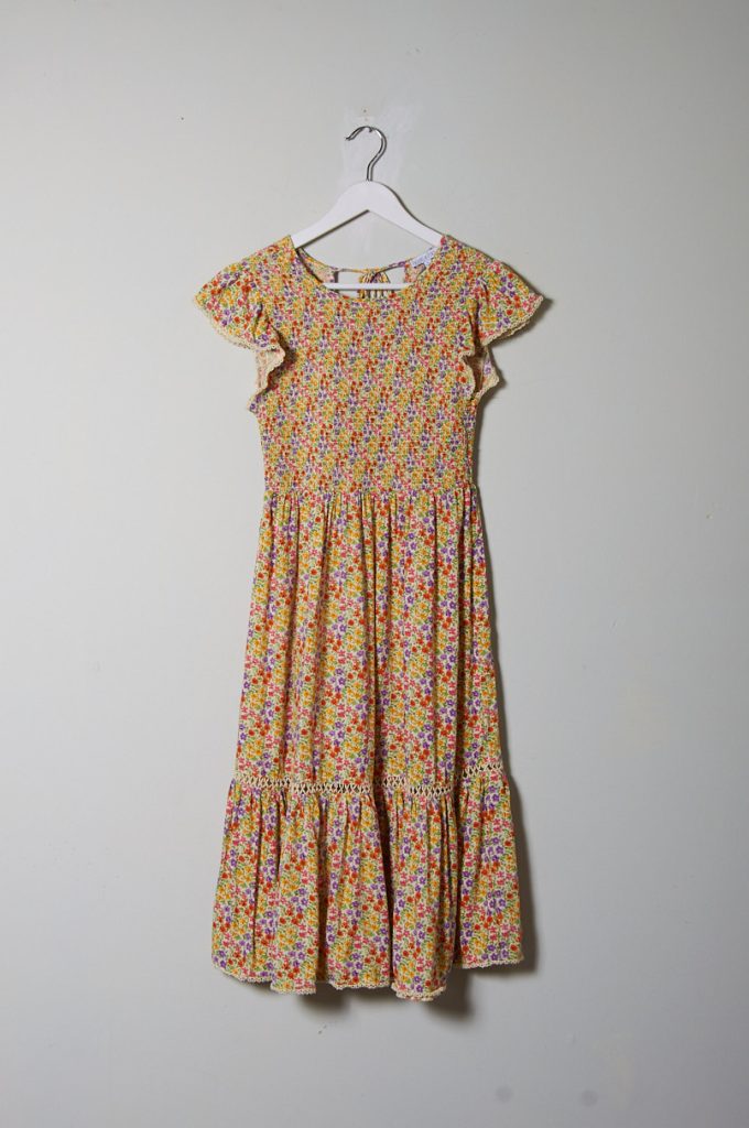 Vestido de rallón vintage talla S